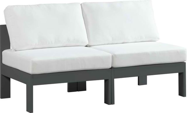 Meridian Furniture Nizuc White Outdoor Patio Modular Sofa-0