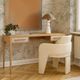 TOV Furniture Hera Natural Washed Executive Desk-1