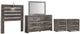 Signature Design by Ashley® Drystan 5-Piece Multi Full Panel Headboard Bed Set-0