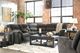 Benchcraft® Timpson Left Arm Facing Double Reclining Console Loveseat-1
