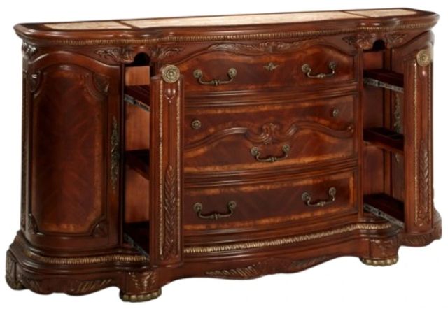 Michael Amini® Cortina Honey Walnut Dresser-1
