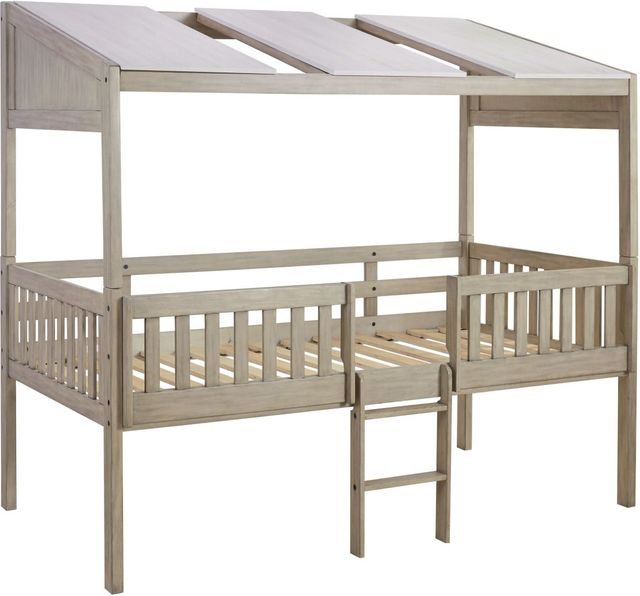 Signature Design by Ashley® Wrenalyn Two-Tone Twin Loft Bed with Ladder-0