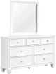 Signature Design by Ashley® Fortman 4-Piece White Full Panel Bedroom Set-2