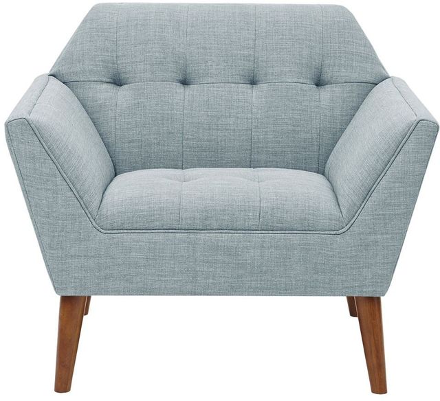 Olliix by INK+IVY Light Blue Newport Lounge Chair-0