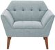 Olliix by INK+IVY Light Blue Newport Lounge Chair-0