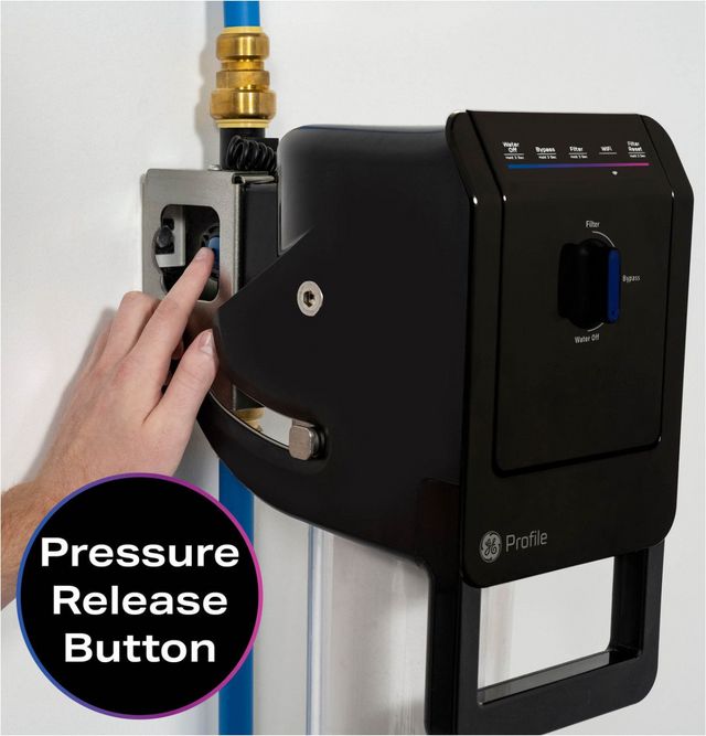 GE Profile™ Black Smart Water Valve with Integrated Filtration-7