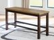 Banc double Rylandeen de Signature Design by Ashley® - Brun Foncé-Brun Clair-1