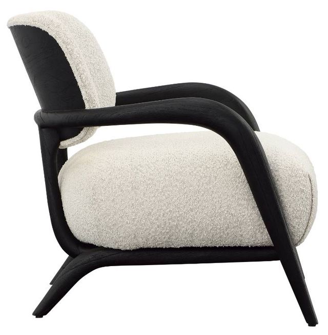 Dovetail Furniture Arcona Black/Ivory Occasional Chair-3