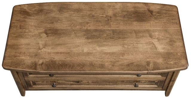 Archbold Furniture Customizable Amish Essentials Carson Maple Enclosed Coffee Table-2