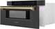 ZLINE Autograph Edition 1.2 Cu. Ft. Black Stainless Steel Microwave Drawer -3