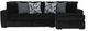 Signature Design by Ashley® Midnight-Madness 3-Piece Onyx Right-Arm Facing Sectional and Chaise-0
