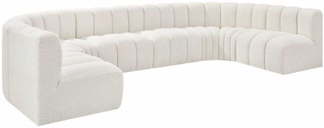 Meridian Furniture Arc 8-Piece Cream Modular Sectional-0