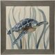 Stylecraft Turtle In Seagrass I Beige/Blue/Gray Wall Art-0