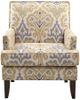Olliix by Madison Park Grey Multi Colton Track Arm Club Chair-0