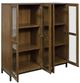 Signature Design by Ashley® Wrenridge Gray Brown Accent Cabinet-2