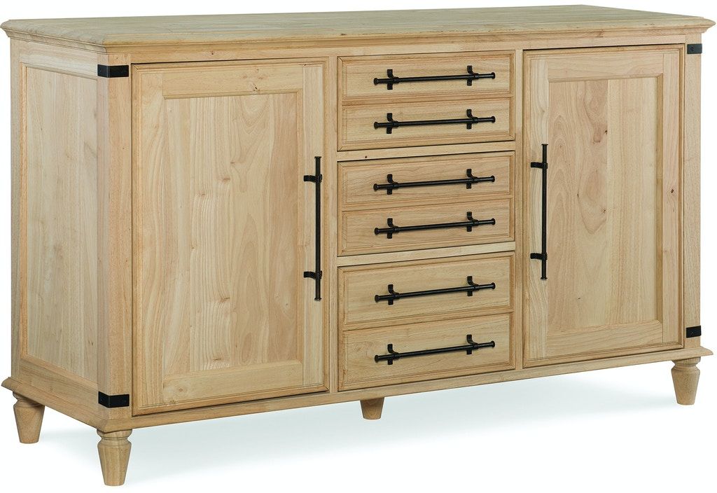 Unfinished wood sideboard discount