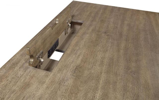 aspenhome® Trellis Black/Desert Brown Lift Desk-2