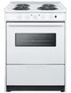 Summit® 24" White Slide-In Electric Range-0