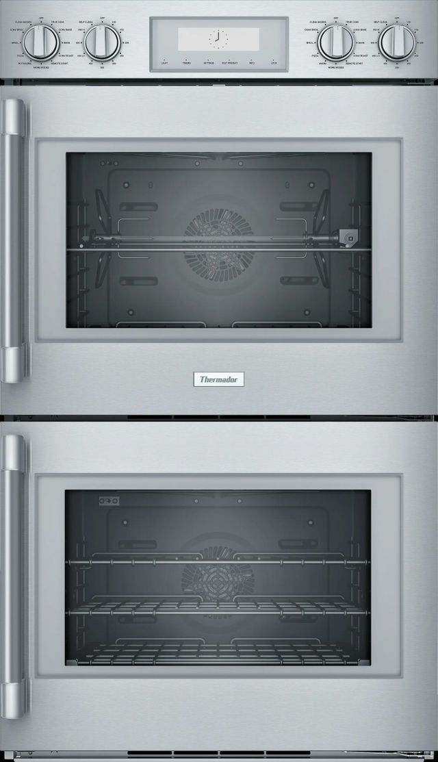 Thermador® Professional 30" Stainless Steel Double Electric Wall Oven-0