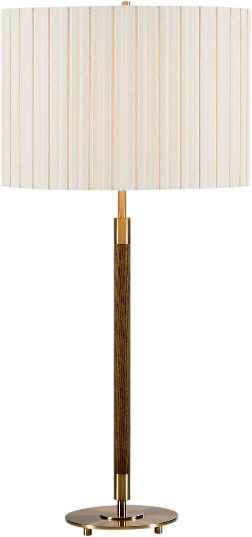 Uttermost® Iliana Dark Walnut Table Lamp-4