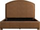 Intercon Jackson Brown Queen Upholstered Panel Bed-3