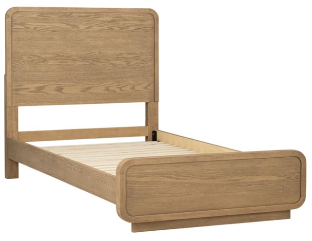 Legacy Kids Teen Margot Desert Oak Twin Youth Panel Bed-0