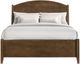 Intercon Andover Walnut Queen Arched Panel Bed-1