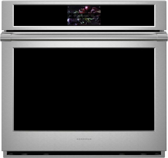 Monogram® Statement Collection 30" Stainless Steel Single Electric Wall Oven-0