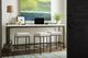 Universal Explore Home™ Essence Black/White Console Stool-1