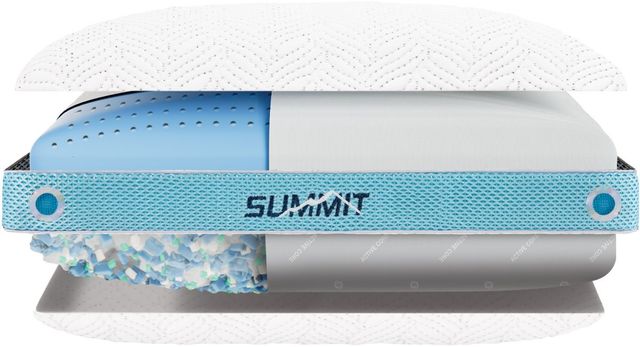BEDGEAR® Summit 1.0 Performance® Medium Firm King Bed Pillow-2