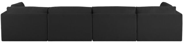 Meridian Furniture Ease 4-Piece Black Modular Sofa-1