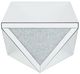 Michael Amini® Montreal Mirrored/Silver Cocktail Table-2
