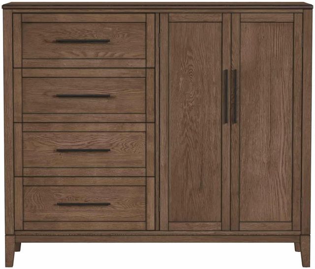Intercon Oslo Weathered Chestnut Gentleman's Chest -1