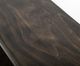 International Furniture Direct Dark Mezquite Black Sofa Table-3