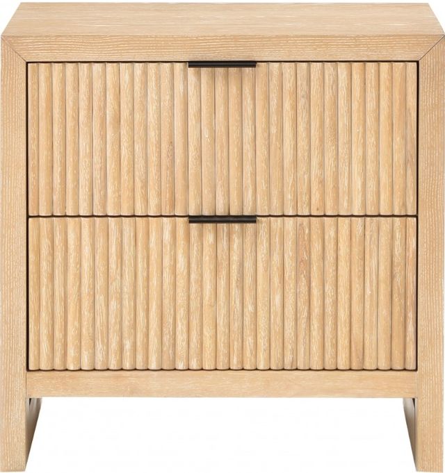 Meridian Furniture Fairfax Natural Nightstand-1