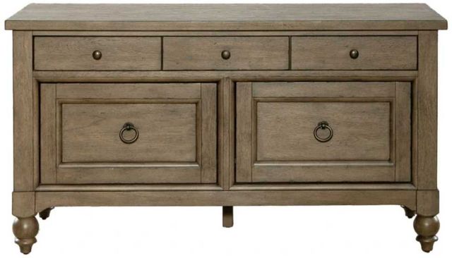 Liberty Furniture Americana Farmhouse Dusty Taupe Credenza-2