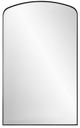 Uttermost® Tordera Black Arched Mirror-0