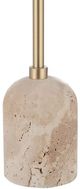 Renwil® Vesta 3-Piece Satin Brass Candle Holder Set-4