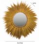 TOV Furniture Mettu Natural Wall Mirror-2