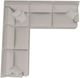 La-Z-Boy® Alani Almond Sectional with Custom Layout Options-4