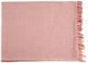 A & B Home Pink Decorative Throw Blanket with Dark Tassels-2
