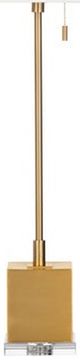 Crestview Collection Baker Soft Brass Pull Chain Buffet Lamp-1