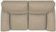 La-Z-Boy® Reese La-Z Time® Stone Leather Full Reclining Loveseat-2