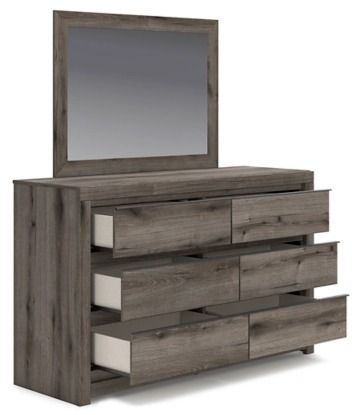 Signature Design by Ashley® Stachelli Gray Dresser with Mirror-2
