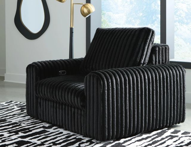 Signature Design by Ashley® Chalmers Onyx Power Gliding Chaise-1