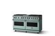 Viking® 5 Series 60" Splash Pro Style Dual Fuel (NG) Range with Polished Chrome Trim-2