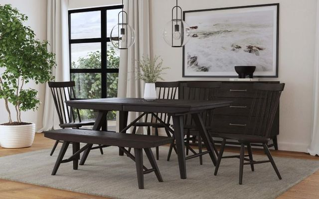 Intercon Bayside Black Windsor Chair-3