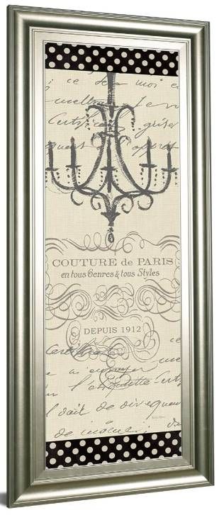 Classy Art French Couture Panel II by Emily Adams Wall Art-1