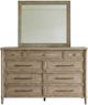Liberty Furniture Rochelle Park Smokey Taupe Dresser and Mirror-0
