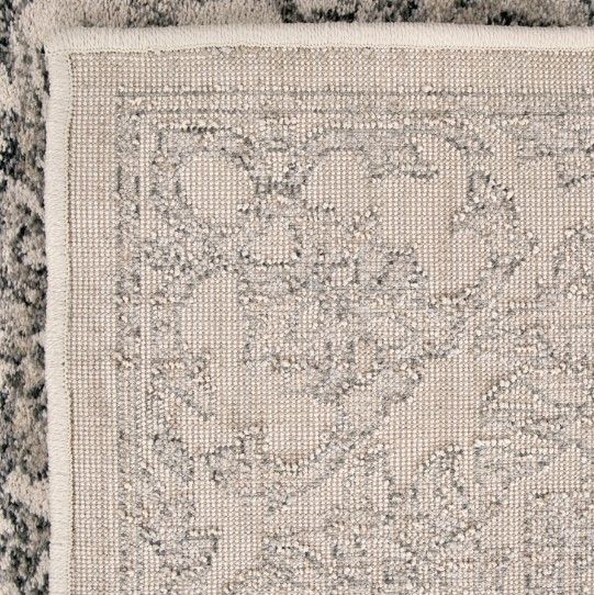 Orian Riverstone Persian Tonal Light Gray 5'x8' Area Rug-3